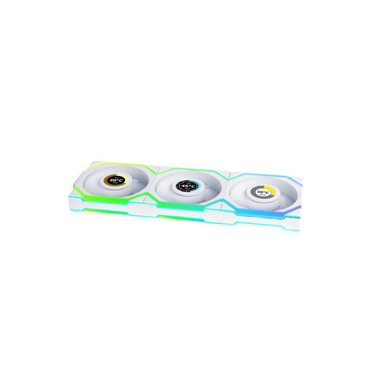 Lian Li Uni Fan Sl Wireless Lcd 120 Blanc - Pack De 3