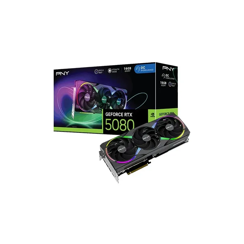Geforce Rtx 5080 16gb Argb Epic-x Rgb Oc Triple Fan
