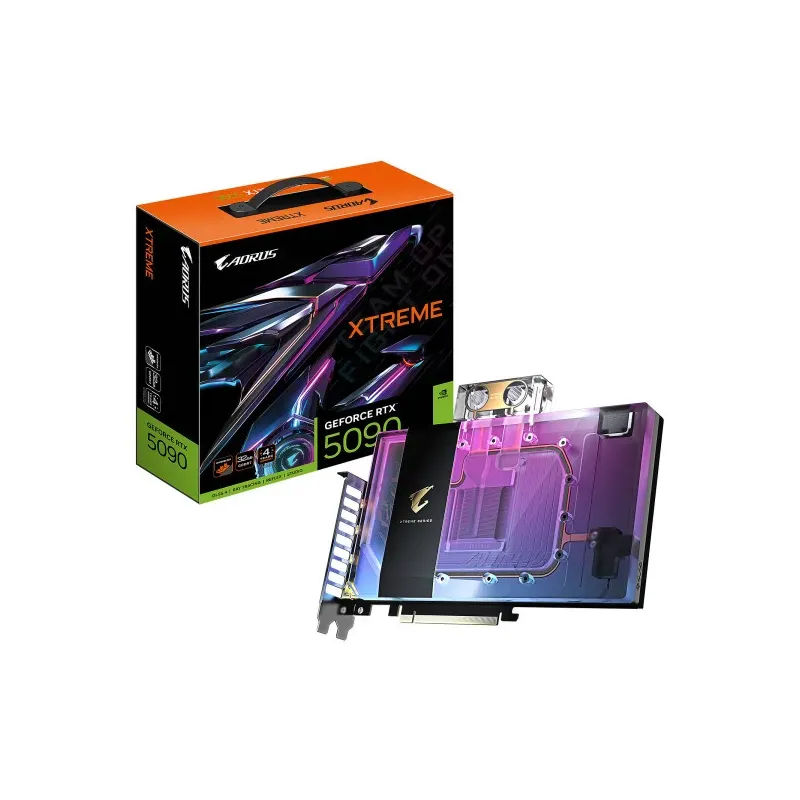 Aorus Geforce Rtx 5090 Xtreme Waterforce Wb 32g