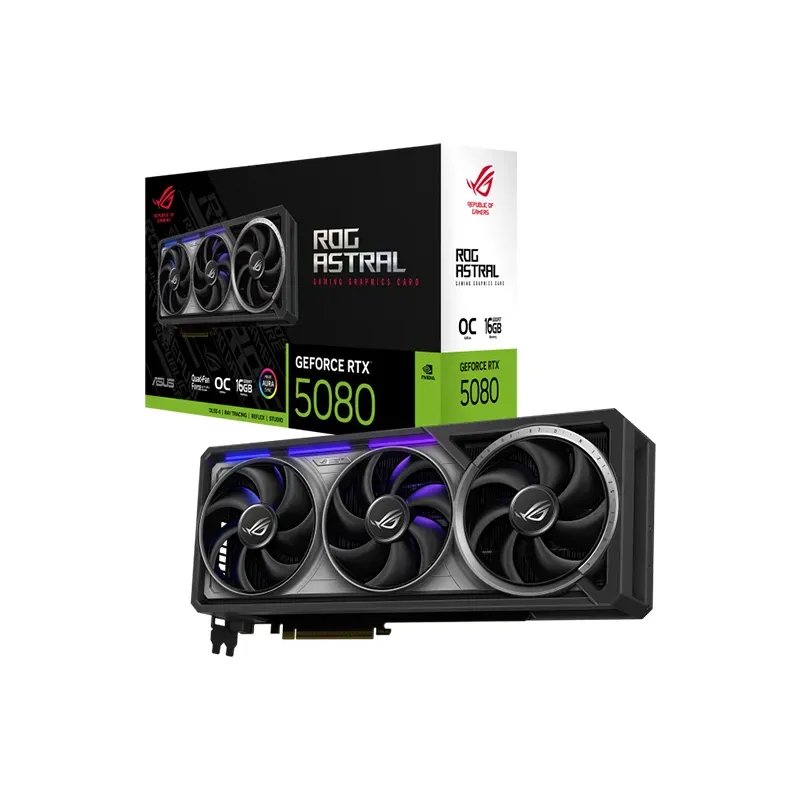 Asus Rog Astral Geforce Rtx 5080 16gb Gddr7 Oc Edition