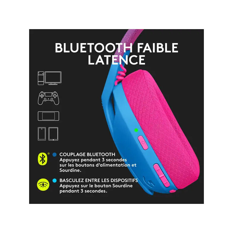 Logitech G G435 Bleu thumbnail 3