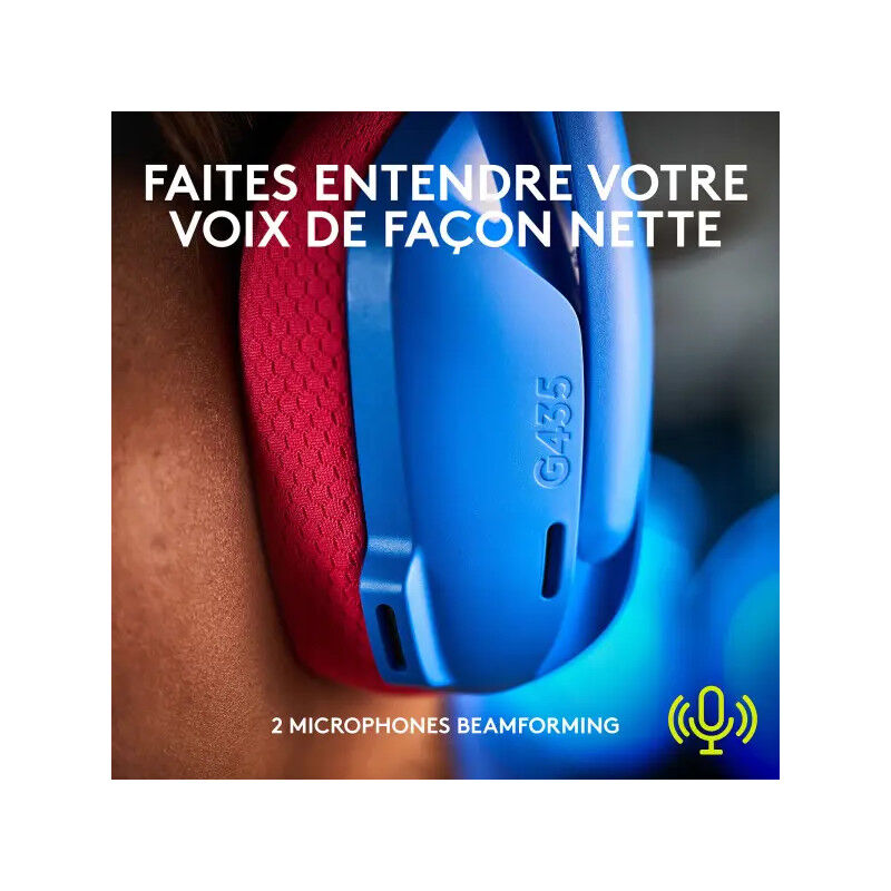 Logitech G G435 Bleu thumbnail 4