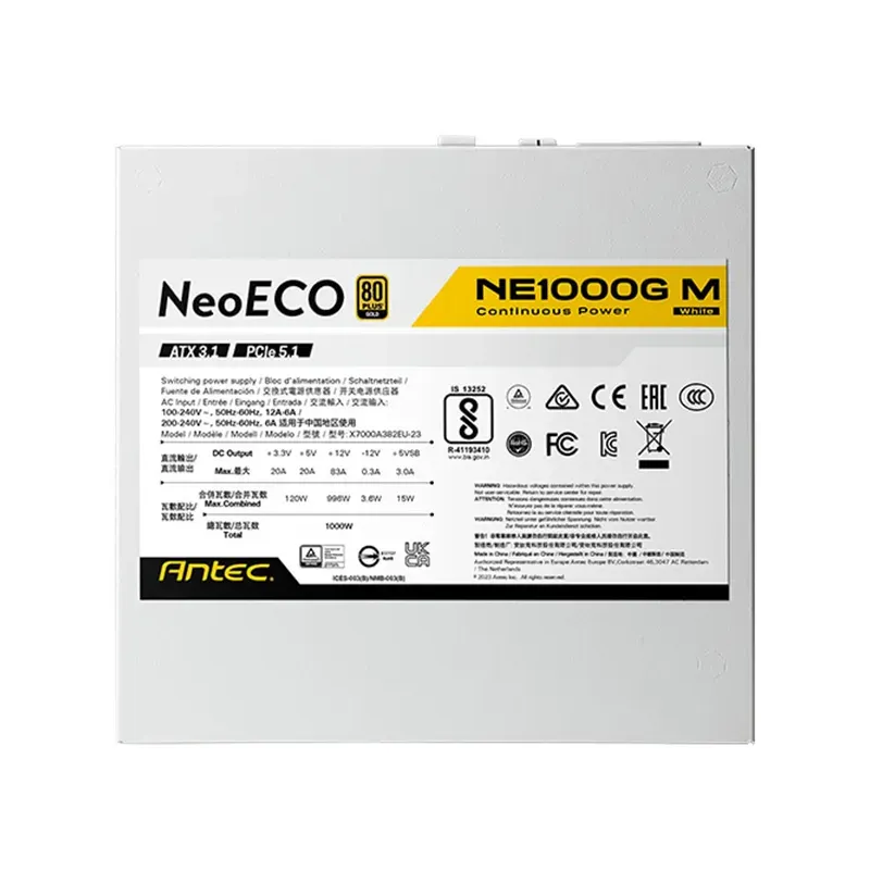 Ne1000g M Atx3.1 Blanc