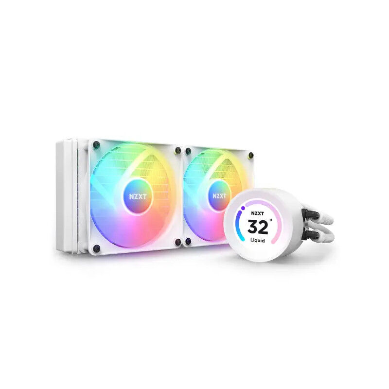 Kraken Elite 240 Rgb Blanc
