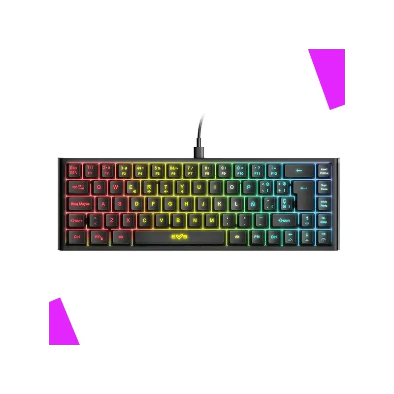 Combo Souris Gaming Esg M2 Flash + Clavier Gaming Esg K4 Kompact Rgb thumbnail 4