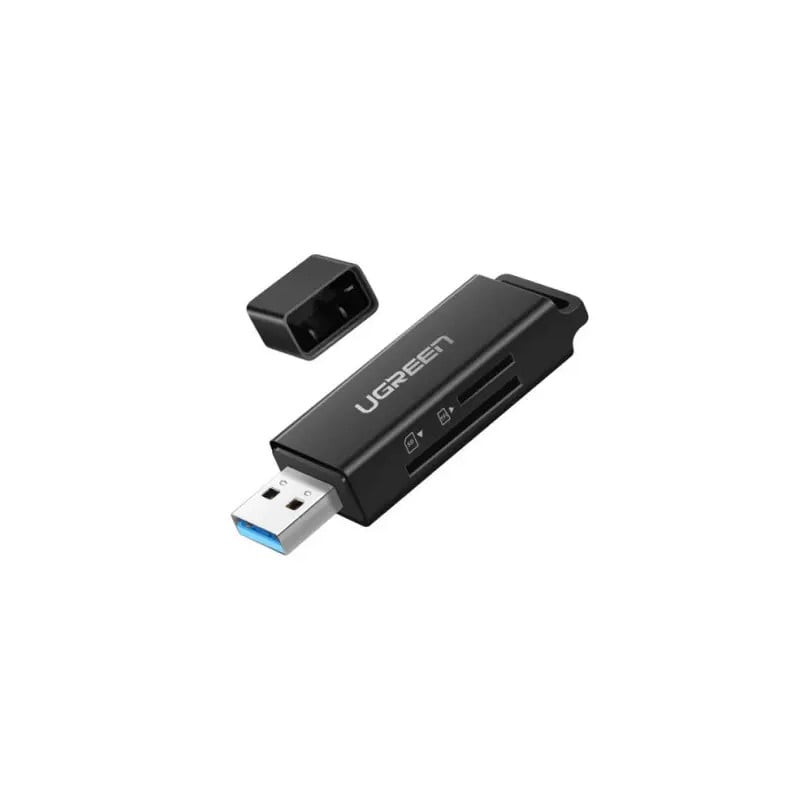 Lecteur Carte Mémoire Sd/tf Usb 3.0 (2en1) Noir (40752)