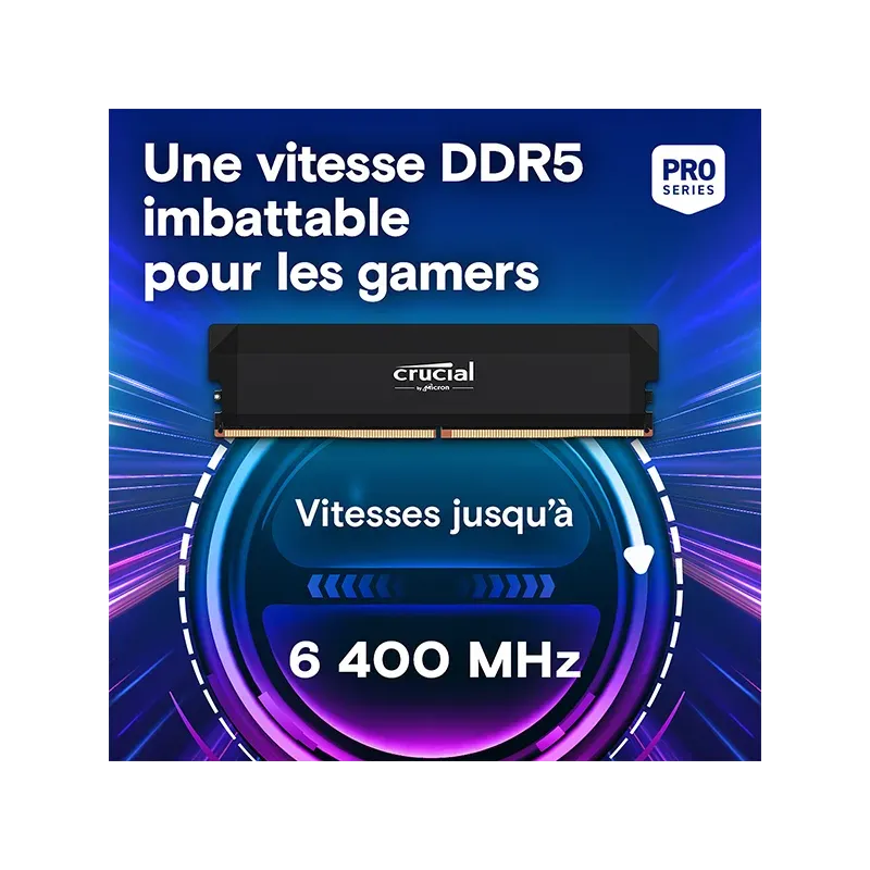 Mémoire Pro Overclocking 32gb (2x16gb) Ddr5 6000mhz Cl36