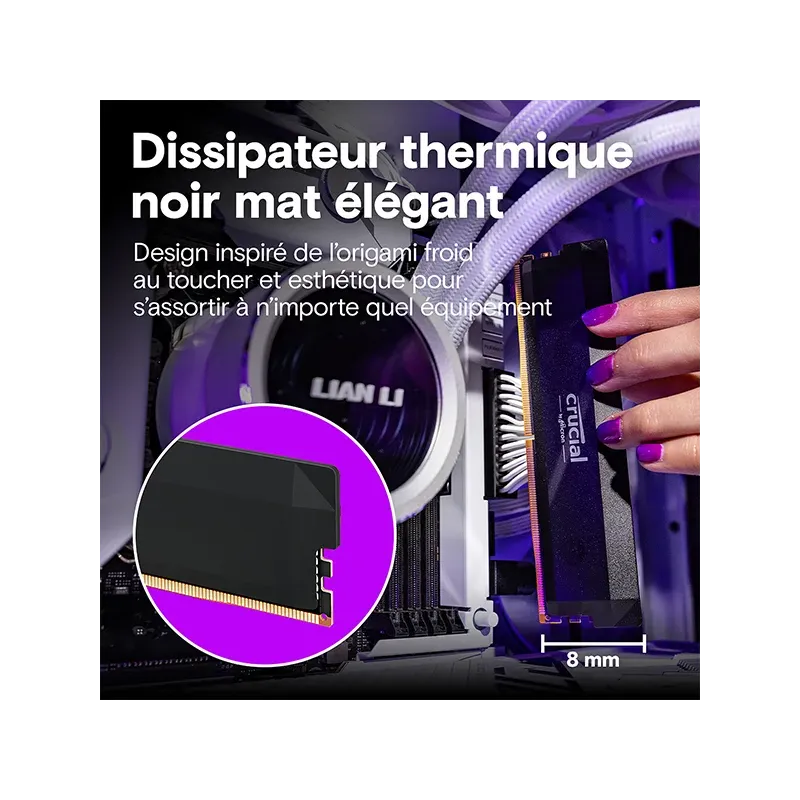 mémoire Pro Overclocking 32gb (2x16gb) Ddr5 6000mhz Cl36 thumbnail 3