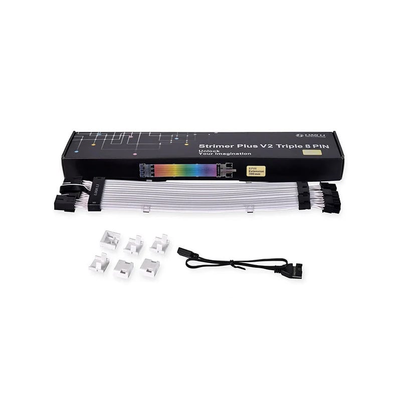 Lian Li Addressable Rgb Strimer Plus V2 Triple 8-pin