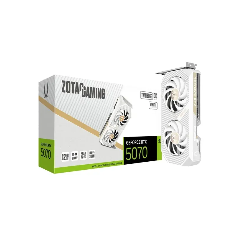 Geforce Rtx 5070 12gb Twin Edge Oc Blanc Edition thumbnail 4
