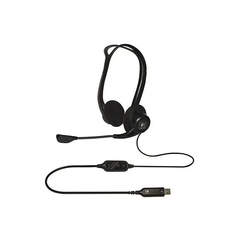 Casque Corded Usb Stereo Headset Pc 960