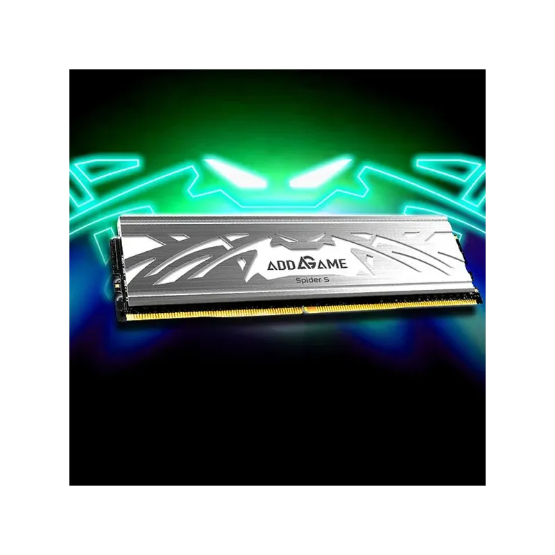 Addlink Addgame Spider S5 32gb (2x16gb) Ddr5 5600mhz Cl40 Mémoire Avec Heatsink - Silver | Ag16gb56c40s5usx2