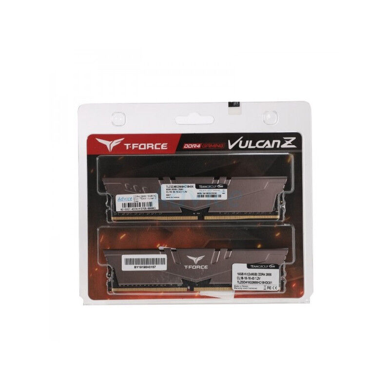 Teamgroup Vulcan Z Gris 16go (2x8) Ddr4 3200mhz Cl16 thumbnail 4