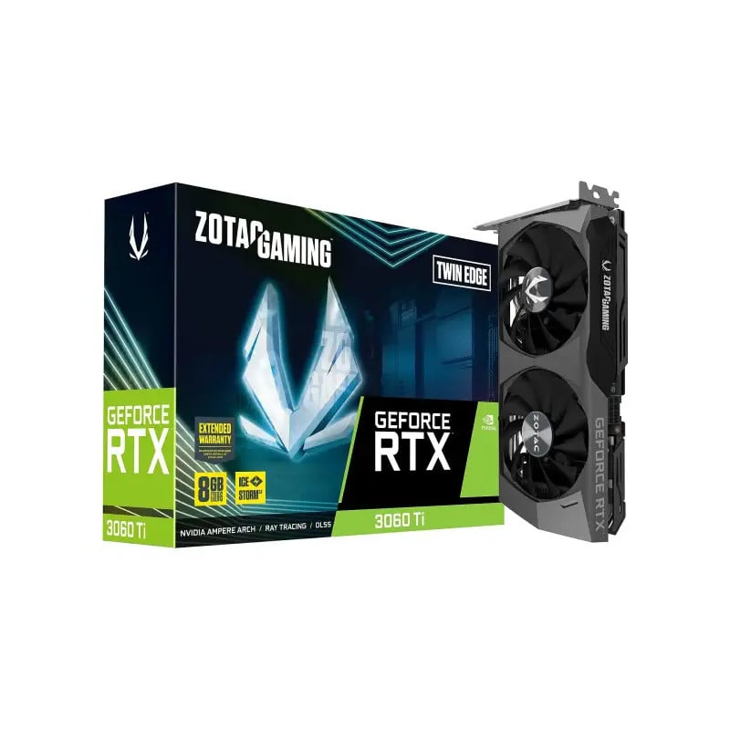 Carte Graphique Geforce Rtx 3060 Ti Twin Edge Lhr 8gb