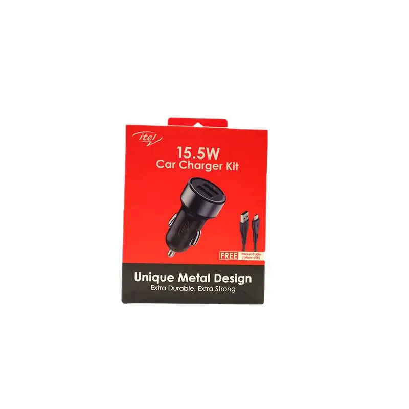 Car Charger Kit Itel Icc-101 15.5w Maroc