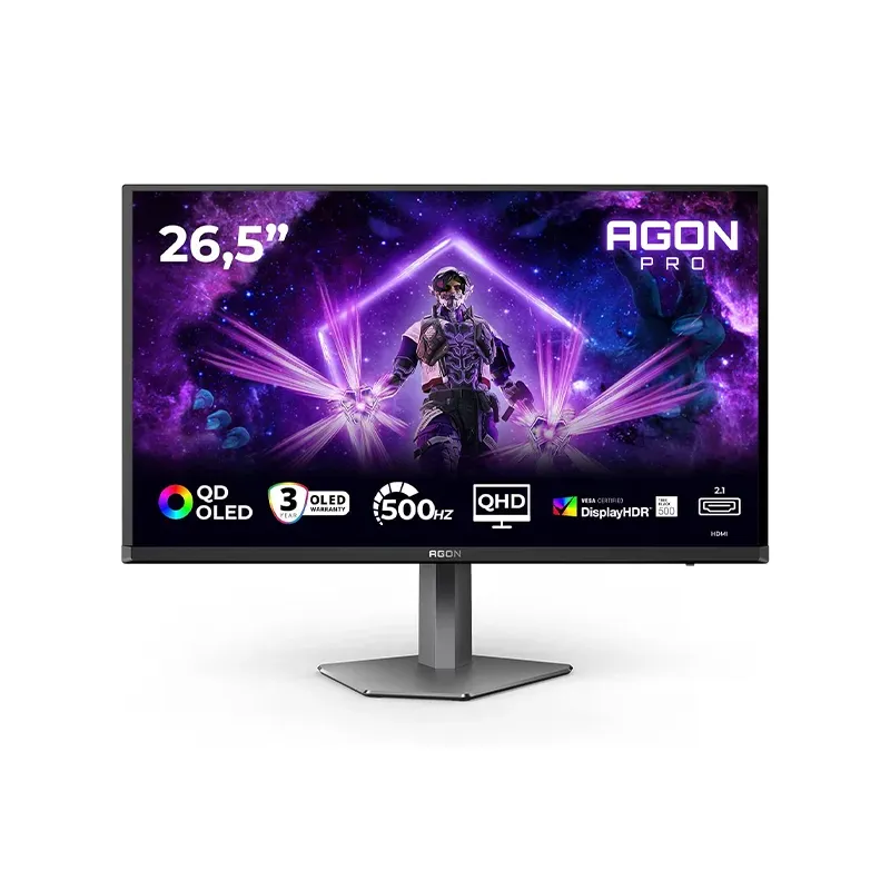 Aoc Agon Pro Ag276qkd2 26.5 Oled 500hz 0.03ms 2.5k