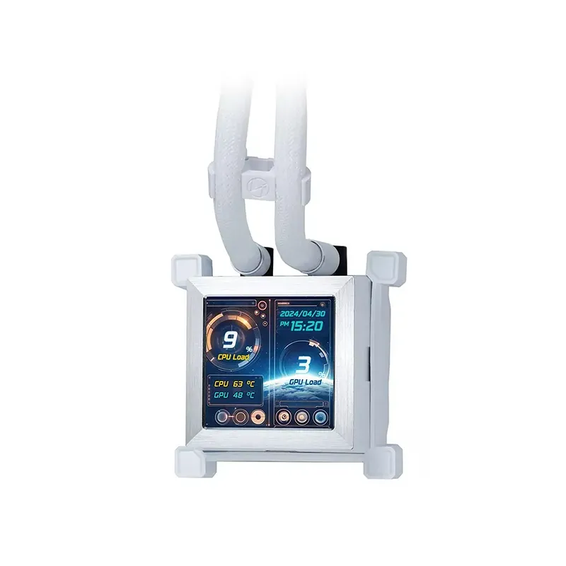 Lian Li Hydroshift Lcd 360r Blanc thumbnail 3