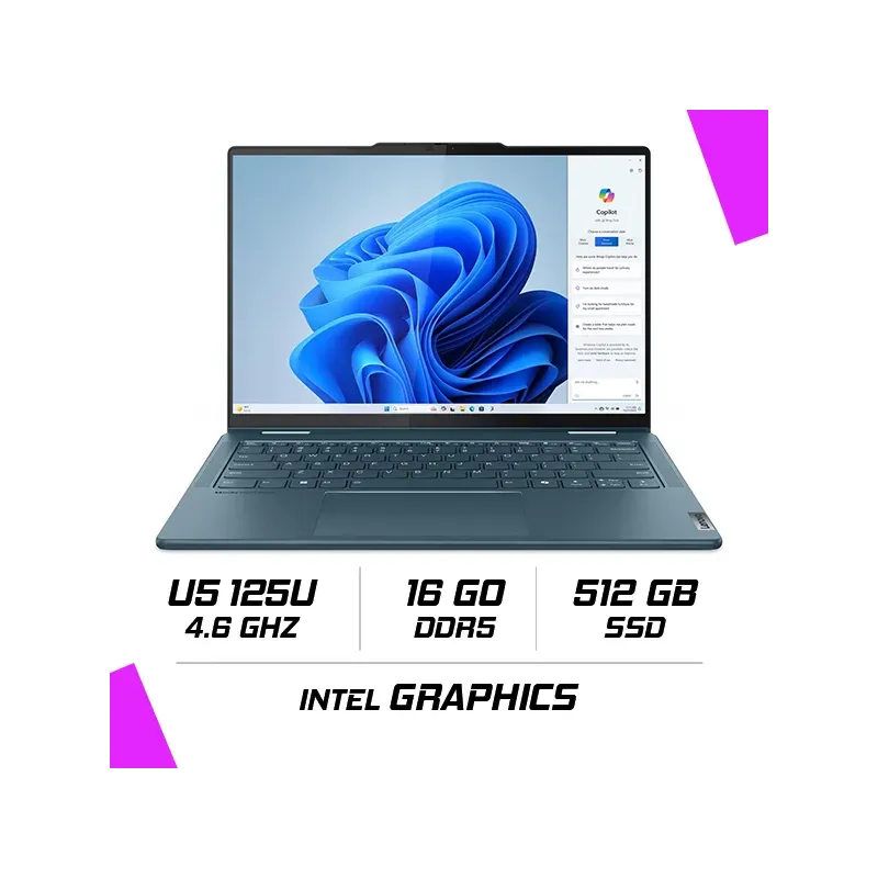 Yoga 7 2-in-1 14iml9 Intel Ultra 5 125u/16gb Ddr5/512gb Ssd/14 Wuxga/win11