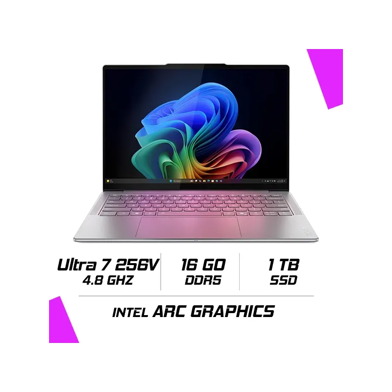 Lenovo Yoga Slim 7 14ill10 Intel Ultra 7 256v/16gb Ddr5/1tb Ssd/14 Oled 2.8k/win11 thumbnail 3