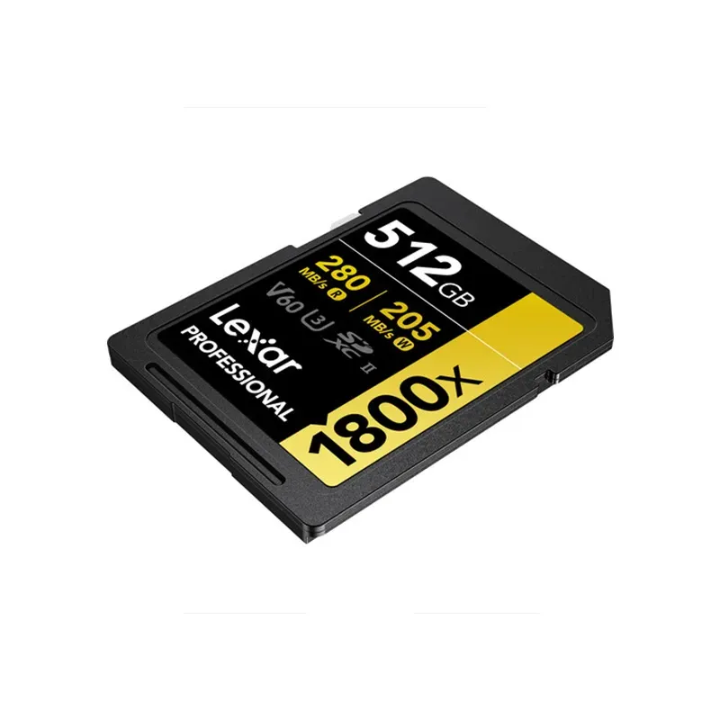 Lexar 512gb Professional 1800x Uhs-ii Sdxc Gold Series thumbnail 3