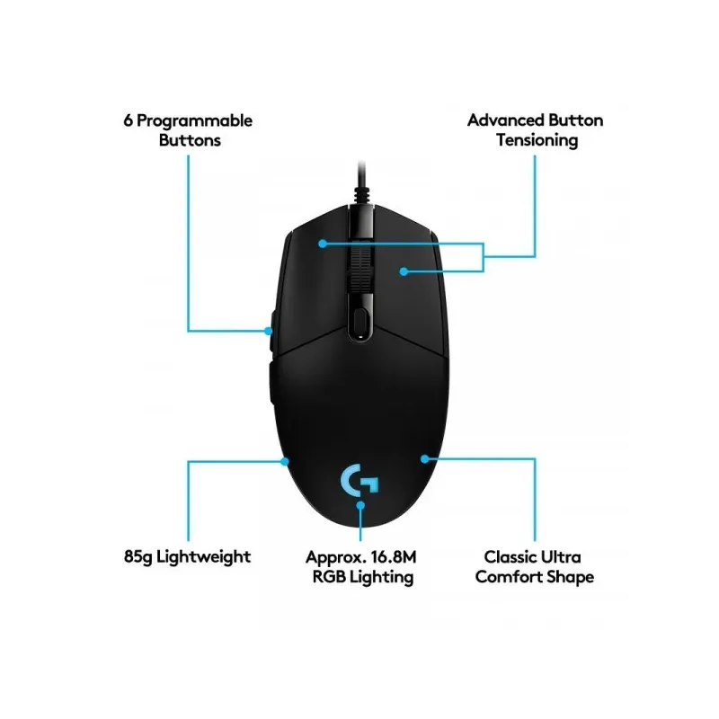Logitech G102 - Black thumbnail 3