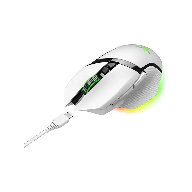 Razer Basilisk V3 Pro Blanc thumbnail 4
