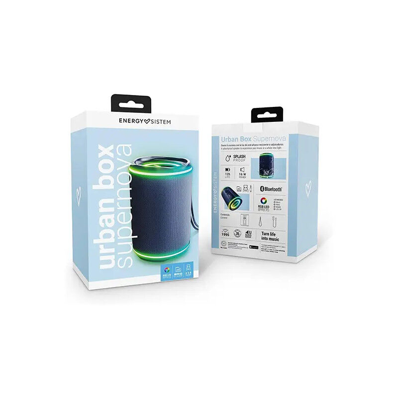 Energy Sistem Haut-parleur Urban Box Supernova Bleu thumbnail 1