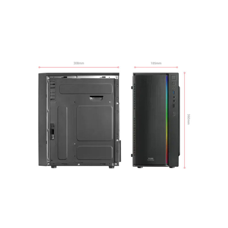 Composantes Gaming Mcm Black Micro Atx thumbnail 3