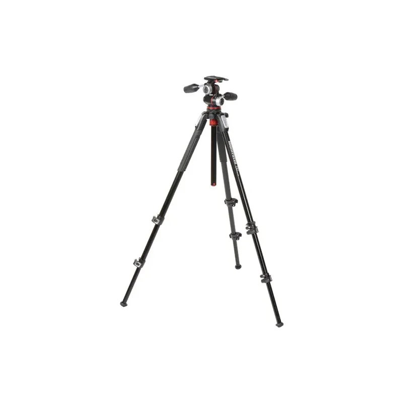 Manfrotto Mk190xpro3-3w Trépied Avec Rotule Pan/tilt 3 Voies