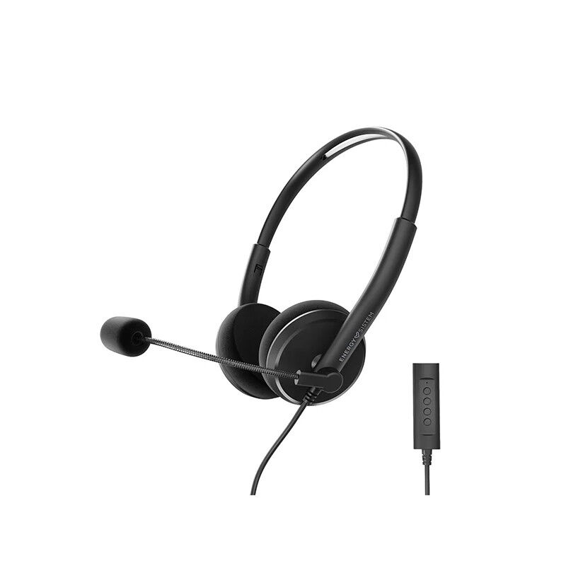 Casque Office Headset 2+ Noir