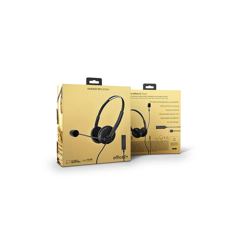 Casque Office Headset 2+ Noir thumbnail 3