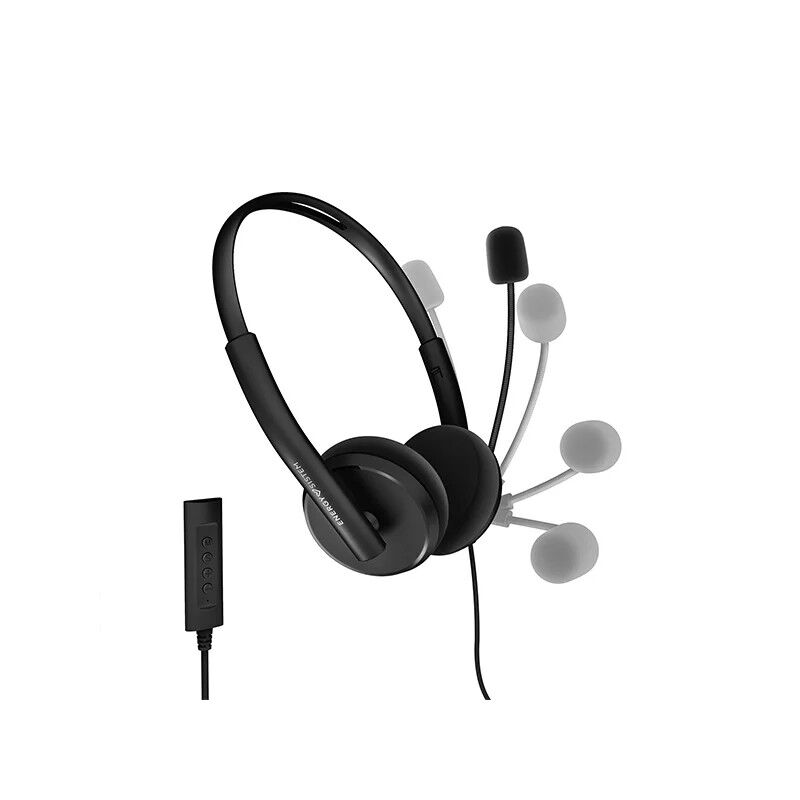 Casque Office Headset 2+ Noir thumbnail 4