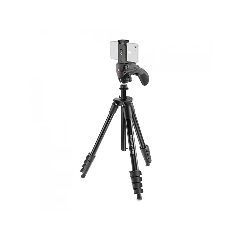 Manfrotto Mkcompactacn-bk Kit Trepied Et Rotule