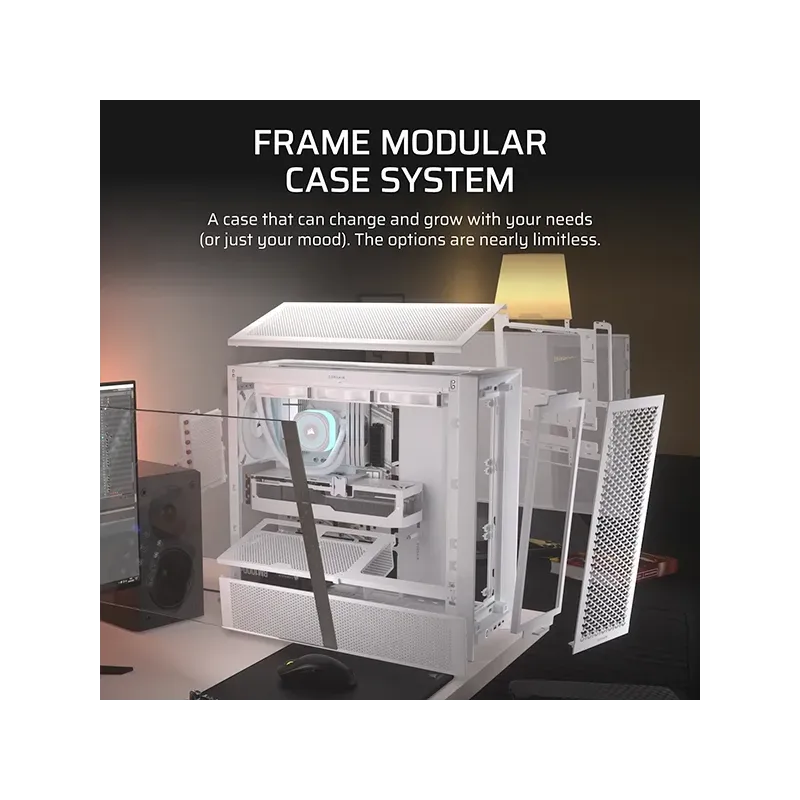 Corsair Frame 4000d Blanc thumbnail 4