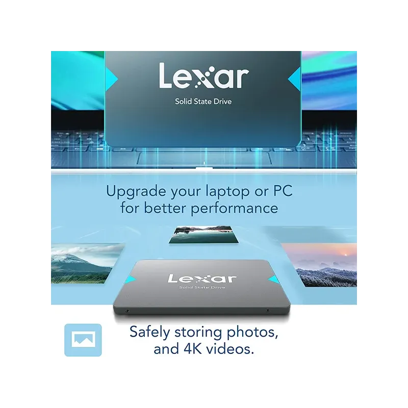 Lexar Nq100 256gb Ssd 2.5” Sata Iii (6gb/s)