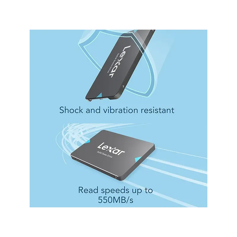 Lexar Nq100 256gb Ssd 2.5” Sata Iii (6gb/s)