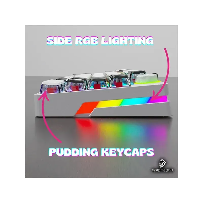 M4g Golden Lion Gi68 Rgb Blanc thumbnail 3