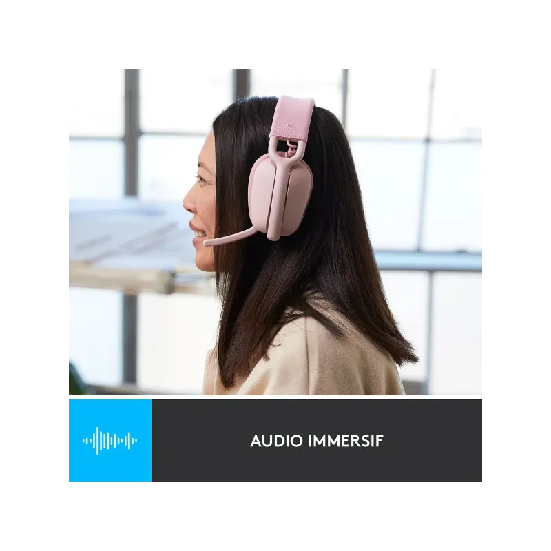 Casque Sans Fil Zone Vibe 100 Rose thumbnail 3