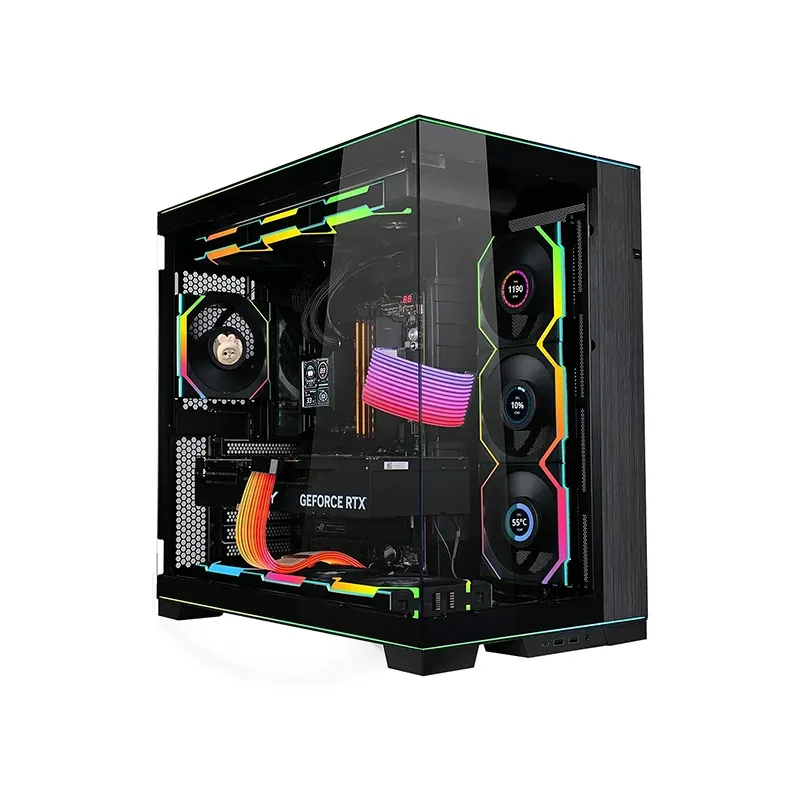 Lian Li Uni Fan Sl Wireless Lcd 120 Reverse Blade Noir thumbnail 3