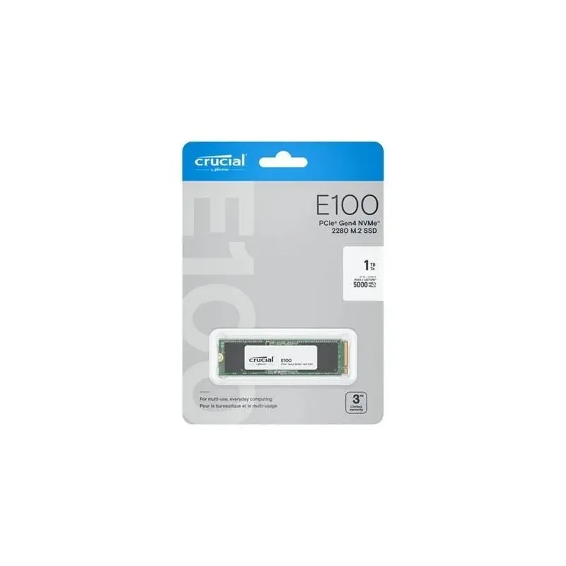 Crucial E100 M.2 Pcie Nvme 1tb