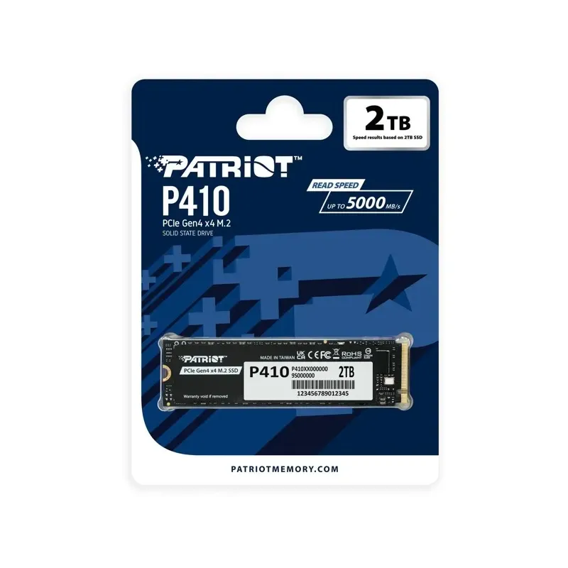 Disque P410 2tb Ssd M.2 2280 Pcie Gen 4x4 thumbnail 3