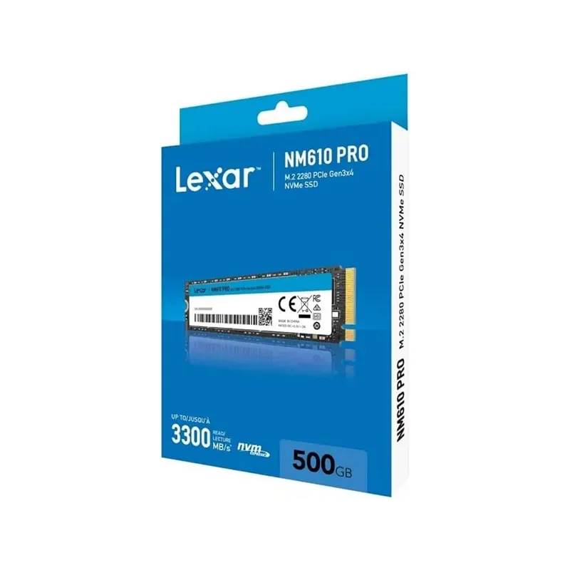 Lexar Nm610 Pro 500gb Ssd Nvme M.2 Pcie Gen3x4 thumbnail 4