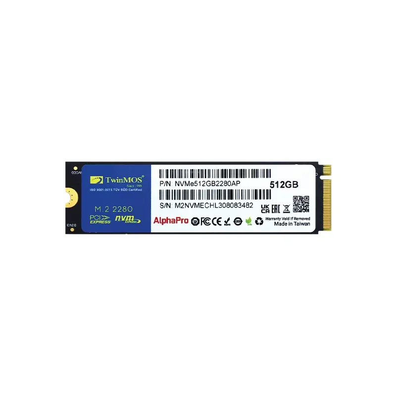 Twinmos Alphapro 512gb Ssd Nvme M.2 2280