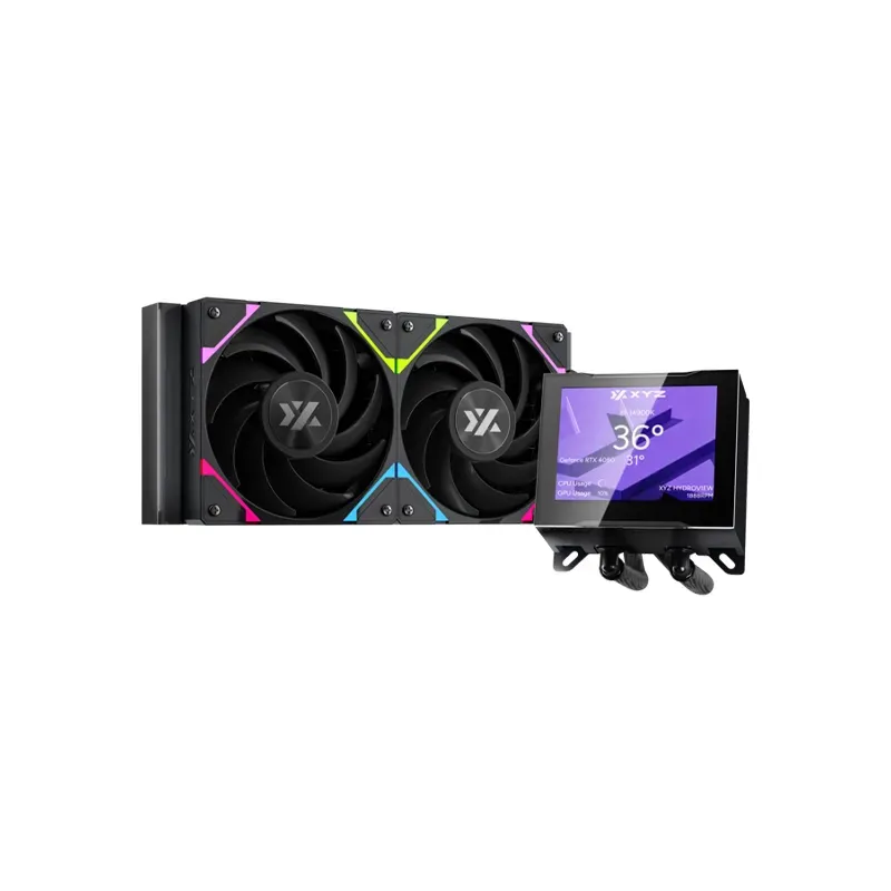 Xyz Hydroview 240 Aio Rgb Noir