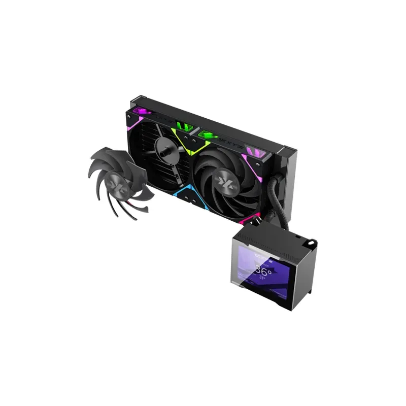 Xyz Hydroview 240 Aio Rgb Noir thumbnail 3