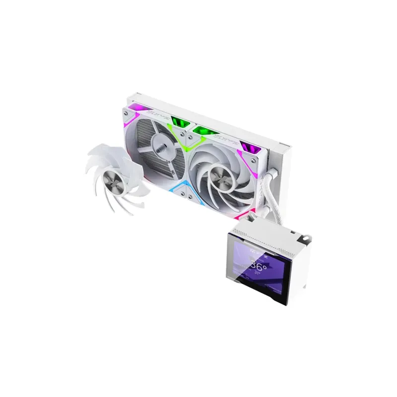 Xyz Hydroview 240 Aio Rgb Blanc thumbnail 4