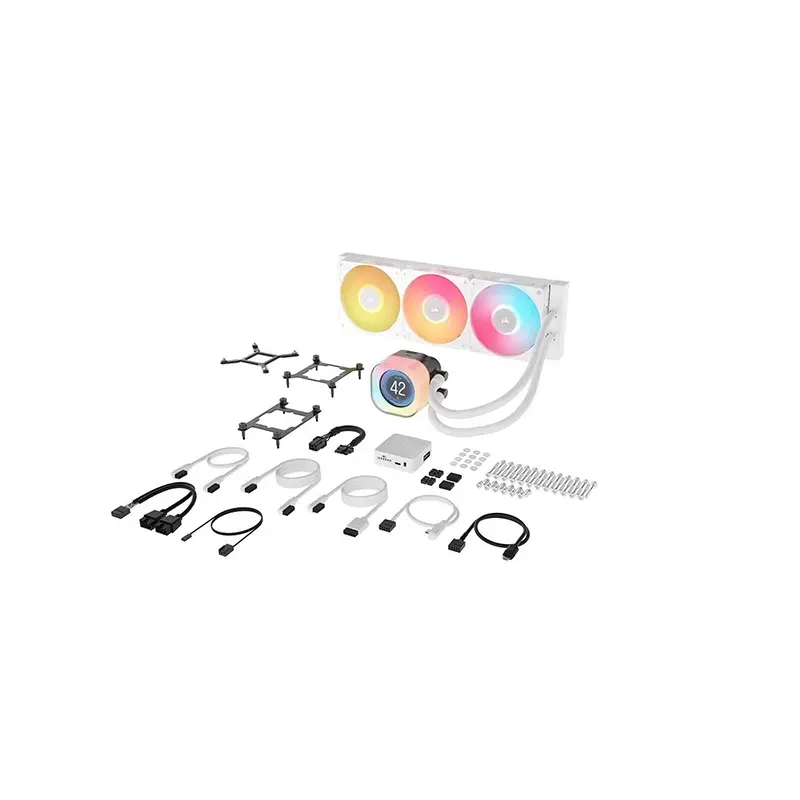 Corsair Icue Link Titan 360 Rx Lcd Rgb Blanc thumbnail 4