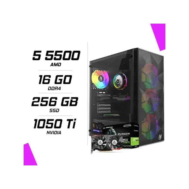 Pc Gamer Amd Ryzen 5 5500 Gtx 1050 Ti 4gb
