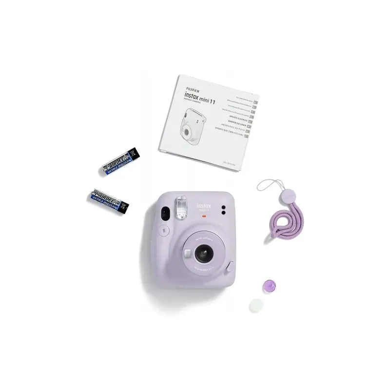 Instax Mini 11 Lilac Purple + Film Instax Mini Eu 2 Glossy (10x2pck) thumbnail 4