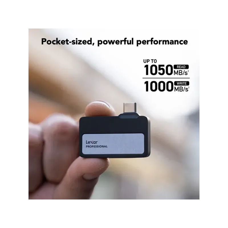 Lexar 2tb Professional Go Portable Ssd Avec Hub thumbnail 3